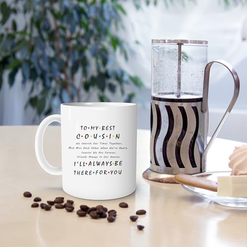 Best Cousin Perfect Gifts for Cousins on | Ceramic Coffee Mug | 11 OZ