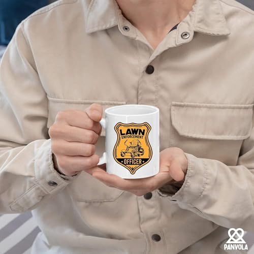 Lawn Enforcement Officer Gardener Gifts | Ceramic Coffee Mug | 11 OZ