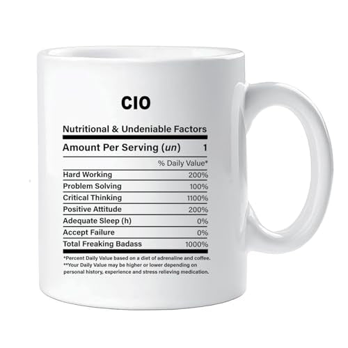 Gift for Cio nutrition ideas graduation funny | Ceramic Coffee Mug | 11 OZ