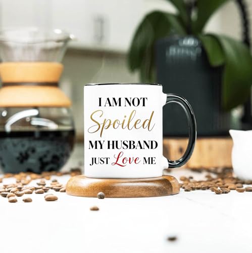 Birthday Gifts from Husband to Wife I Am Not | Ceramic Coffee Mug | 11 OZ