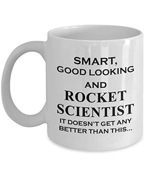 Gifts for Rocket Scientist Funny Cute Gag | Ceramic Coffee Mug | 11 OZ