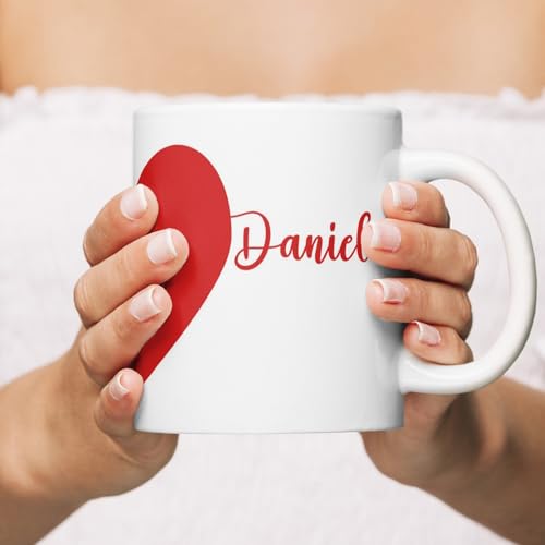 Custom Couples Personalized Valentine s Day | Customised Coffee Mug | 11 OZ