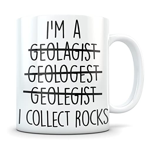 Geologist gift birthday geology graduation | Ceramic Coffee Mug | 11 OZ