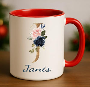 Mothers Day Poems with Name Janis Mother | Ceramic Coffee Mug | 11 OZ