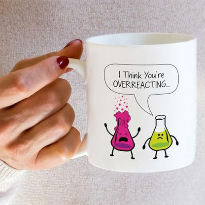 Funny Chemistry Teacher I Think You re | Ceramic Coffee Mug | 11 OZ