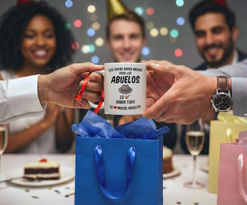 Regalos para el Mejor Abuelo del Mundo | Ceramic Coffee Mug | 11 OZ
