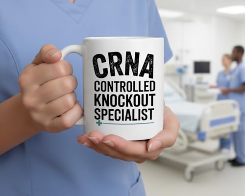 Nurse Anesthetist Gift for Men and Women CRNA | Ceramic Coffee Mug | 11 OZ