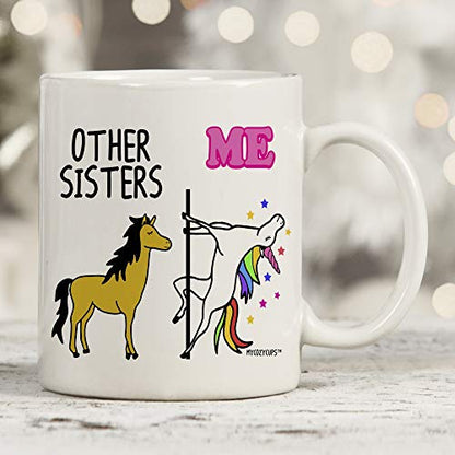 Other Sisters Me Unicorn Novelty For Little | Ceramic Coffee Mug | 11 OZ