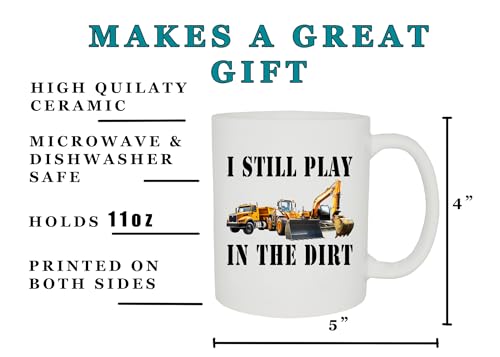 Rogue River Tactical Funny Best Construction | Ceramic Coffee Mug | 11 OZ
