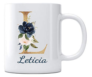 Mothers Day Presents with Name Leticia Gift | Ceramic Coffee Mug | 11 OZ