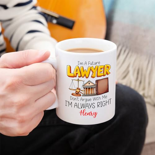 Lawyer Judge I m A Future Customized Law | Customised Coffee Mug | 11 OZ