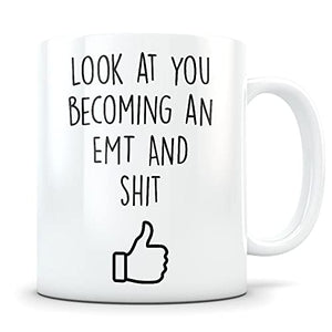 EMT graduation gift graduates gifts idea | Ceramic Coffee Mug | 11 OZ