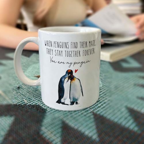 You Are My Penguin I Love Gifts for Him Her | Ceramic Coffee Mug | 11 OZ