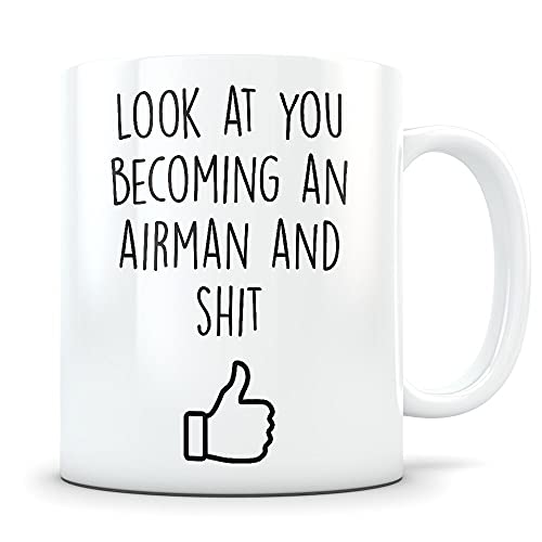 Air Force graduation gift student boot camp | Ceramic Coffee Mug | 11 OZ
