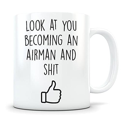 Air Force graduation gift student boot camp | Ceramic Coffee Mug | 11 OZ