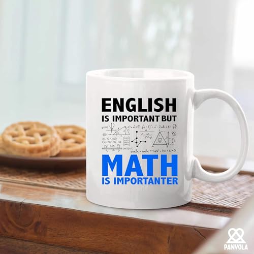 English Is Important But Math Importanter | Ceramic Coffee Mug | 11 OZ