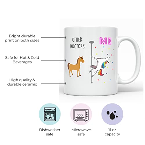 Doctor Portable Funny Gifts for Men Women Gift | Ceramic Coffee Mug | 11 OZ