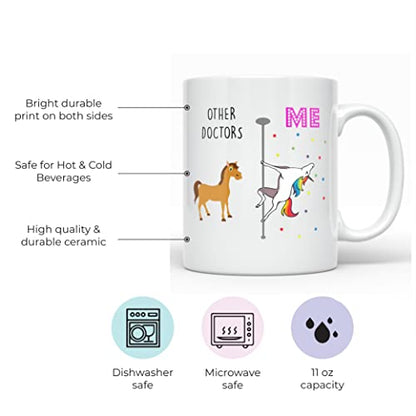 Doctor Portable Funny Gifts for Men Women Gift | Ceramic Coffee Mug | 11 OZ