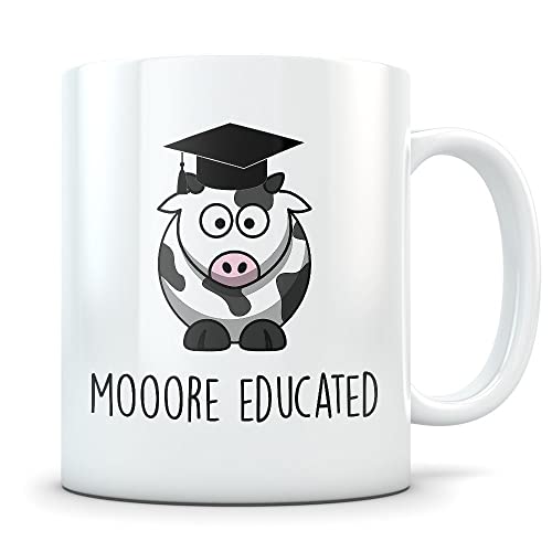 Cow graduation gift graduate themed school | Ceramic Coffee Mug | 11 OZ