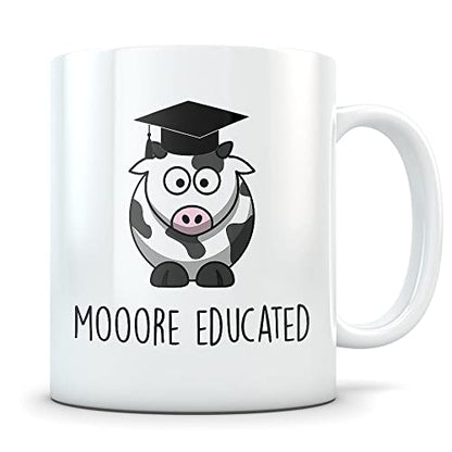 Cow graduation gift graduate themed school | Ceramic Coffee Mug | 11 OZ