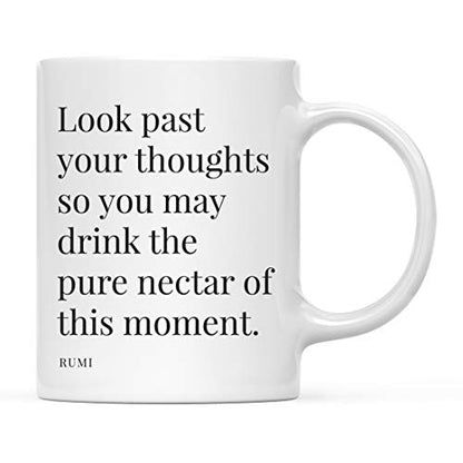 Motivational Inspirational Quote Gift Look | Ceramic Coffee Mug | 11 OZ