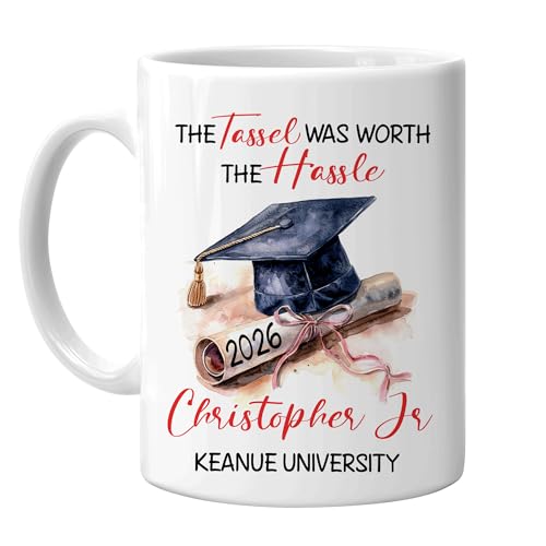 Hyturtle Personalized Graduation 2026 for | Customised Coffee Mug | 11 OZ