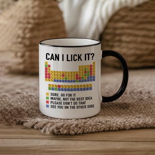 Funny Chemistry Teacher Gift Periodic Table | Ceramic Coffee Mug | 11 OZ