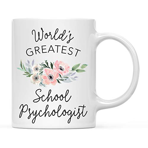 Gift for Women World s Greatest School | Ceramic Coffee Mug | 11 OZ