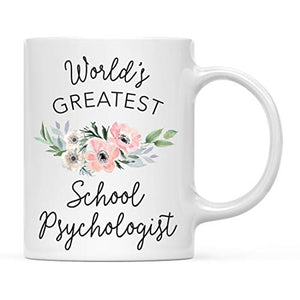 Gift for Women World s Greatest School | Ceramic Coffee Mug | 11 OZ