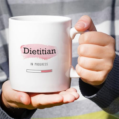Funny Future Dietitian In Progress or | Ceramic Coffee Mug | 11 OZ