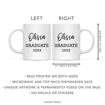 Personalized Custom Graduation Gift 2026 | Customised Coffee Mug | 11 OZ