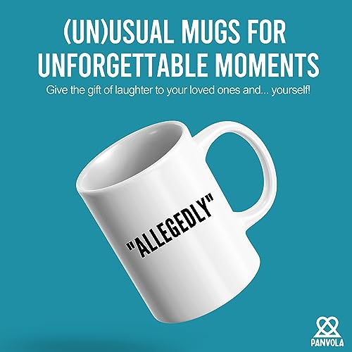 Allegedly Lawyer Funny Graduation Gift For Law | Ceramic Coffee Mug | 11 OZ
