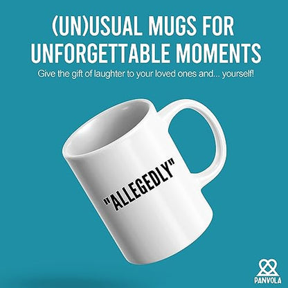 Allegedly Lawyer Funny Graduation Gift For Law | Ceramic Coffee Mug | 11 OZ