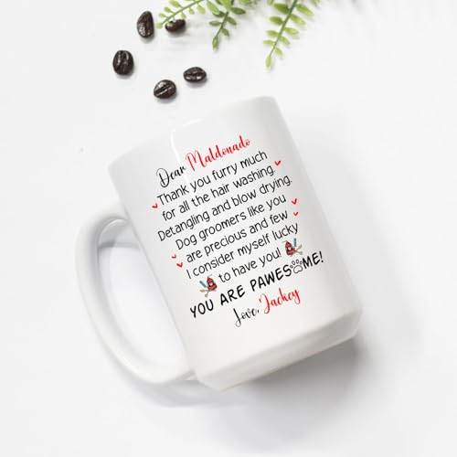 Personalized Dog Groomer Best Ever Teacup | Customised Coffee Mug | 11 OZ