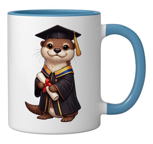 Cute Otter Graduation Doctorate | Ceramic Coffee Mug | 11 OZ
