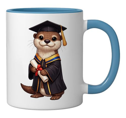 Cute Otter Graduation Doctorate | Ceramic Coffee Mug | 11 OZ