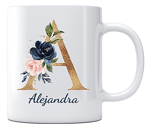 Mothers Day Presents with Name Alejandra Gift | Ceramic Coffee Mug | 11 OZ