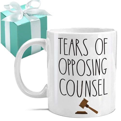 Tears of Opposing Counsel Lawyer Gifts for | Ceramic Coffee Mug | 11 OZ