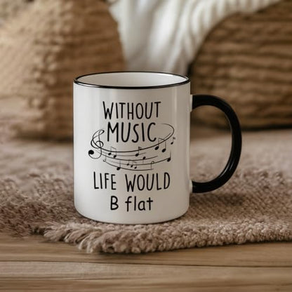 Teacher Appreciation Gift for Music Lover | Ceramic Coffee Mug | 11 OZ