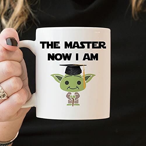 Suchmugs Masters Degree The Master Now I Funny | Ceramic Coffee Mug | 11 OZ