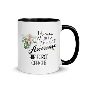 DesiDD Air Force Officer Gifts for Women You | Ceramic Coffee Mug | 11 OZ