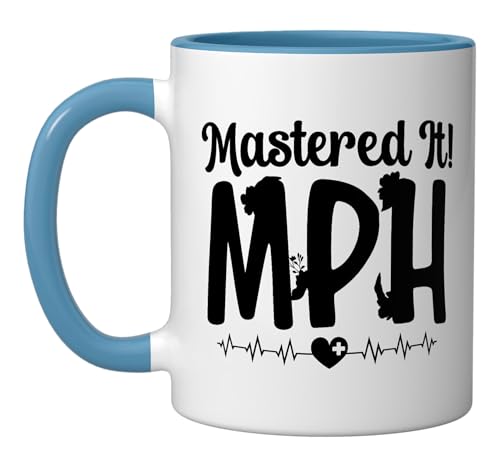 Mastered It MPH Graduate Master Of Public | Ceramic Coffee Mug | 11 OZ