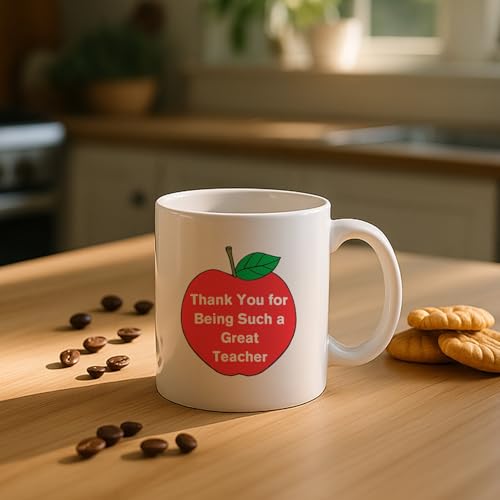 Teacher Gifts For Women Men from Students | Ceramic Coffee Mug | 11 OZ