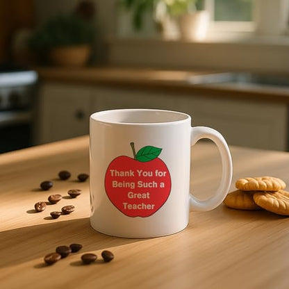 Teacher Gifts For Women Men from Students | Ceramic Coffee Mug | 11 OZ