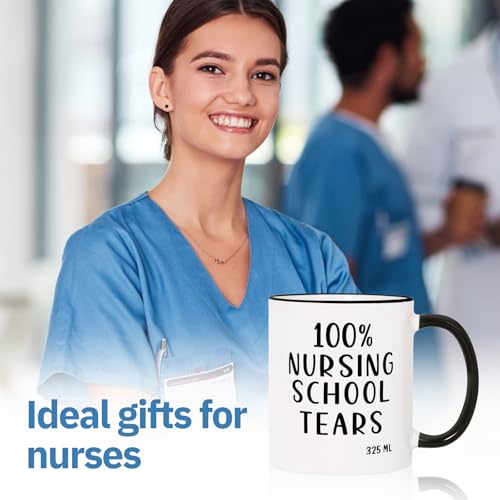 Shqiueos Funny Nurse Gifts Nurses Week | Ceramic Coffee Mug | 11 OZ