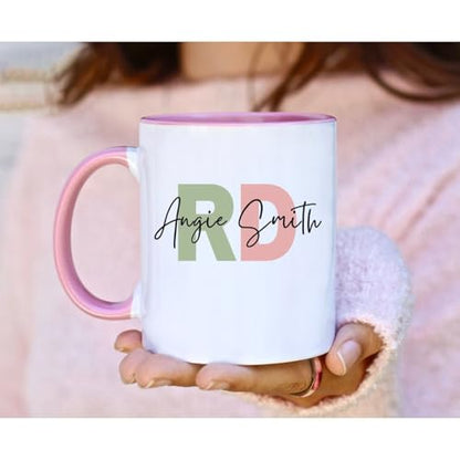 Registered Dietitian Gift RD Personalized | Customised Coffee Mug | 11 OZ