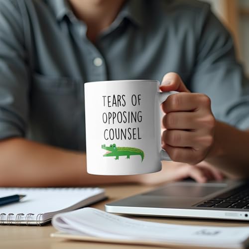 Tears of Opposing Counsel Funny Lawyer Law | Ceramic Coffee Mug | 11 OZ