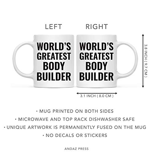 Gift for Men or Women World s Greatest Body | Ceramic Coffee Mug | 11 OZ