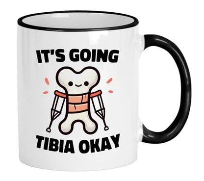 After Knee Surgery Recovery Gifts Get Well | Ceramic Coffee Mug | 11 OZ