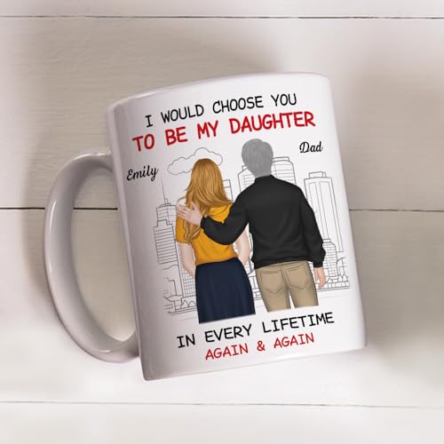 Wrappiness Personalized To My Daughter from | Customised Coffee Mug | 11 OZ